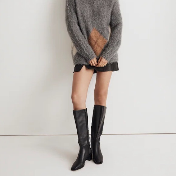 Madewell Black Heeled Boots - Picture 12 of 14
